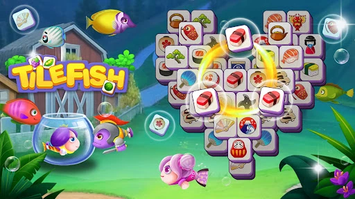 Tile Fish Match Puzzle Game screenshot 1